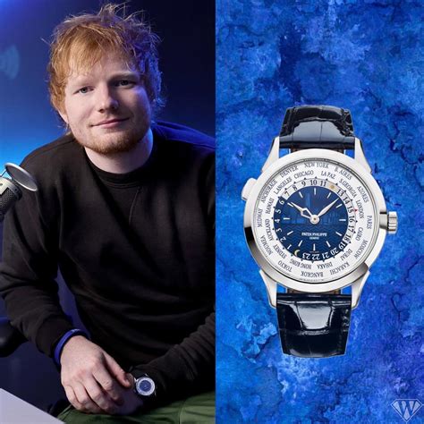 ed sheeran patek philippe|ed sheeran watches.